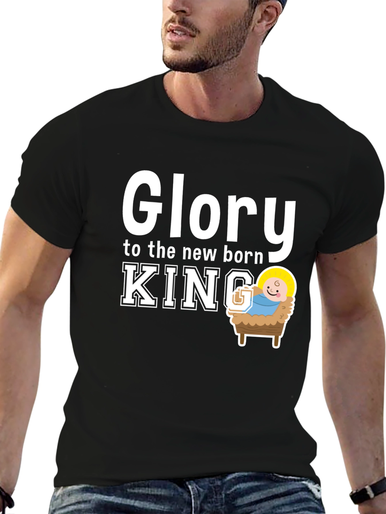 Glory to the Newborn King Graphic Tee
