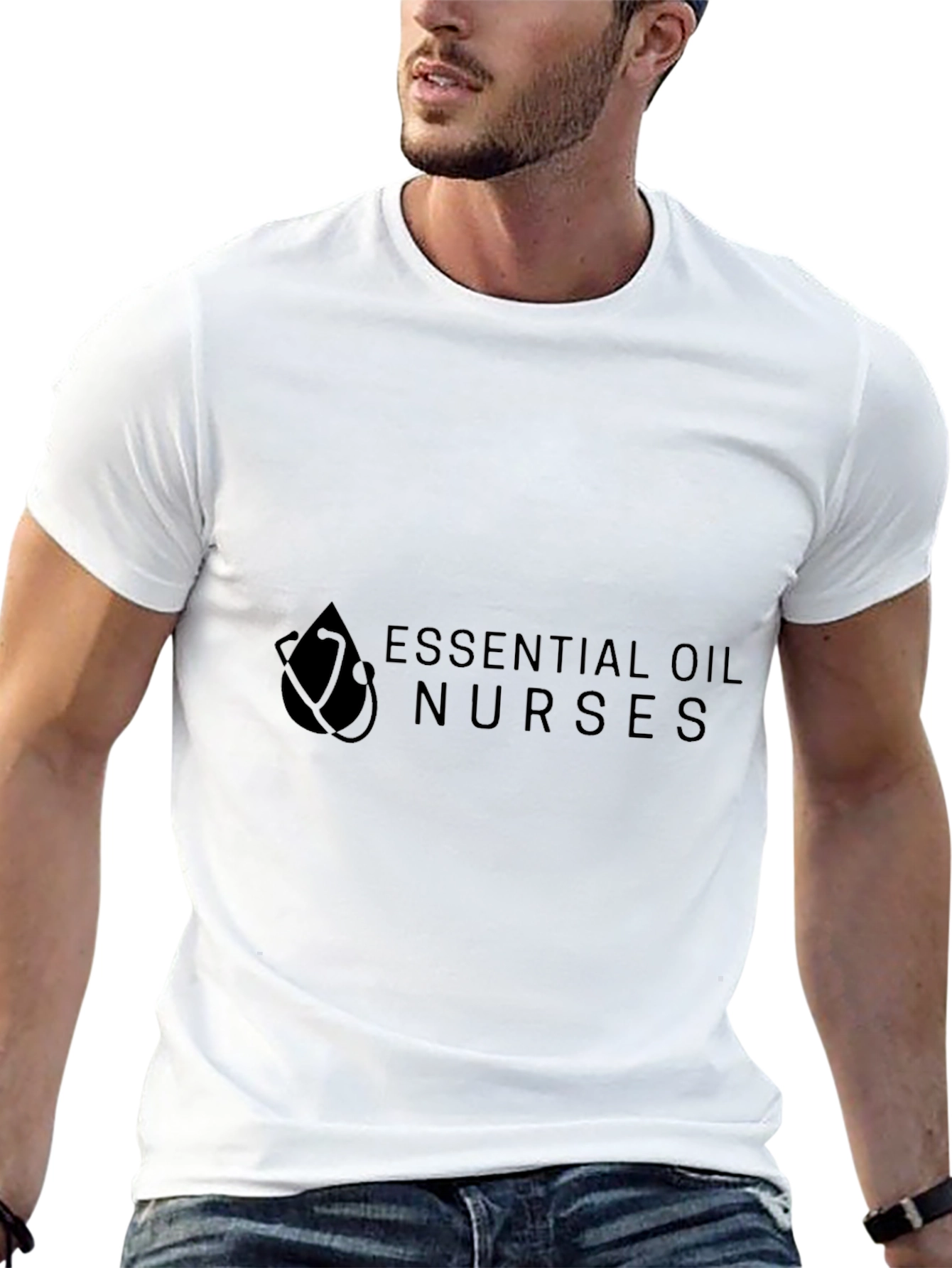 Essential Oil Nurses Black T-Shirt