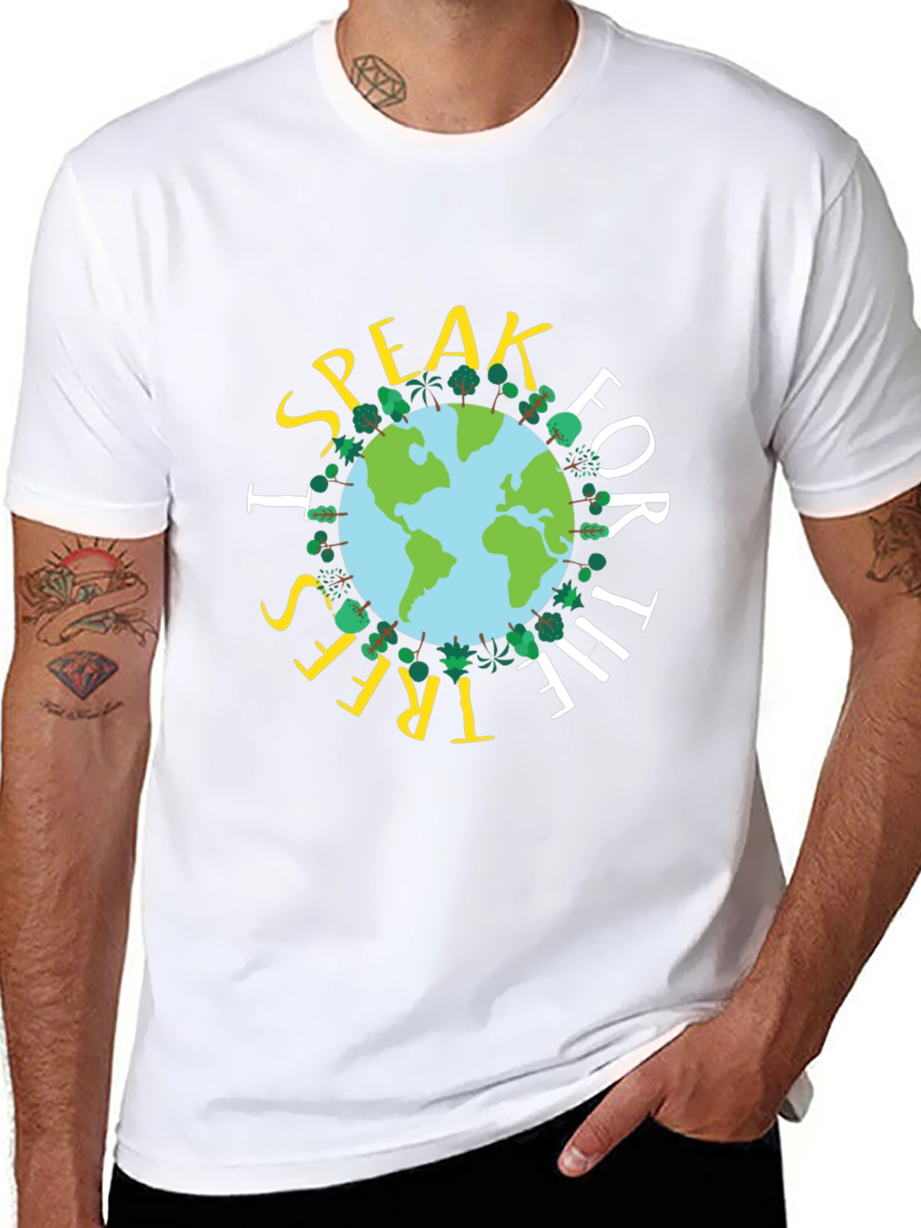 I Speak for the Trees Earth Graphic T-Shirt
