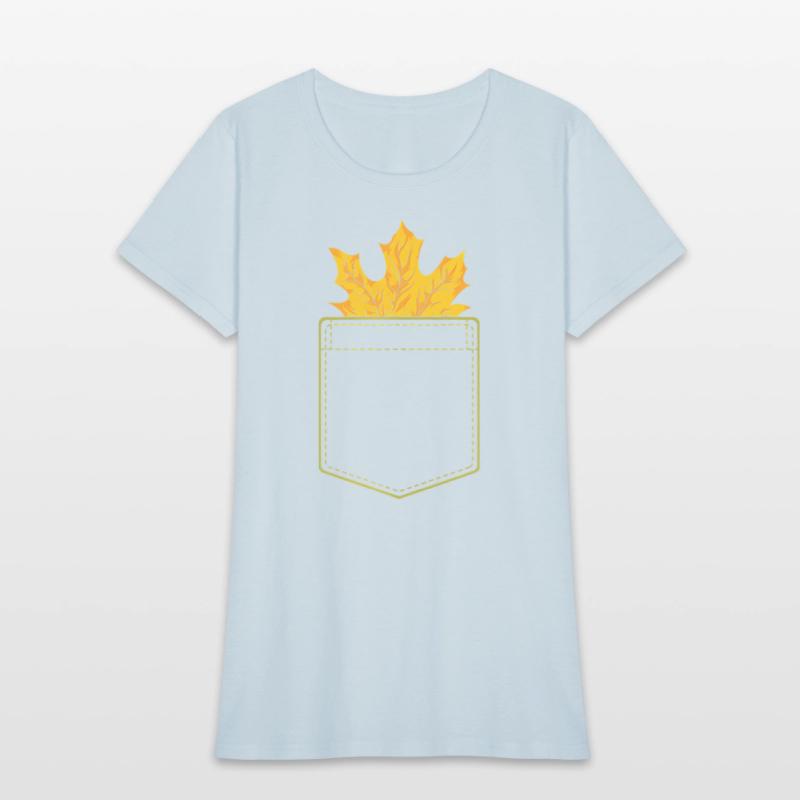 Pocket Autumn Leaf Thanksgiving Nature Botanical