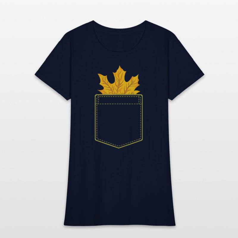 Pocket Autumn Leaf Thanksgiving Nature Botanical