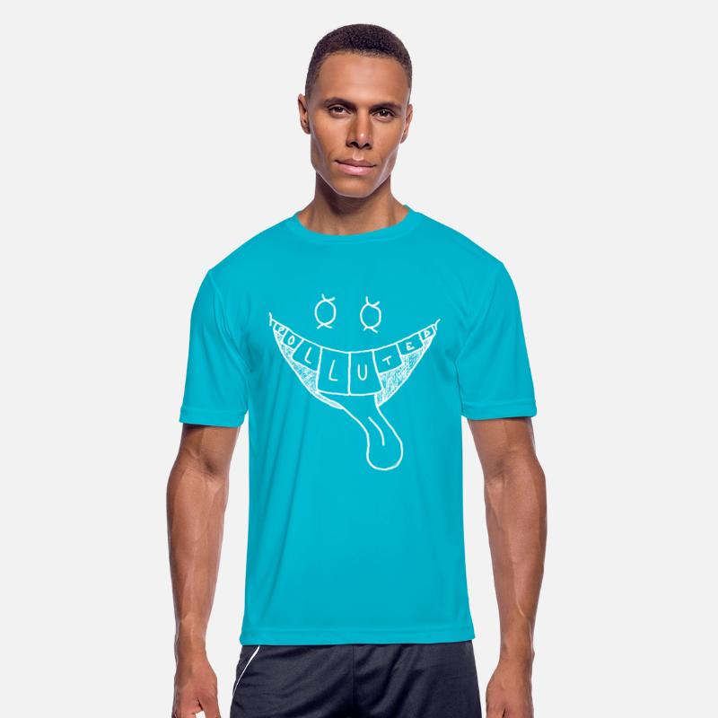 Polluted Smile art T Shirt