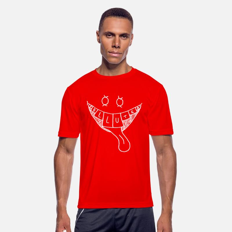 Polluted Smile art T Shirt