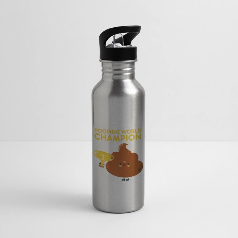 Pooping World Champion Number One Funny Toilet WC