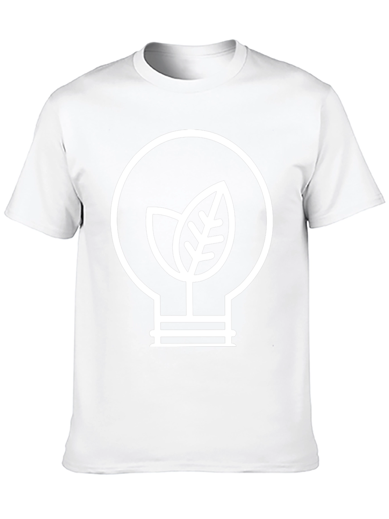 Eco-Friendly Lightbulb Graphic Tee
