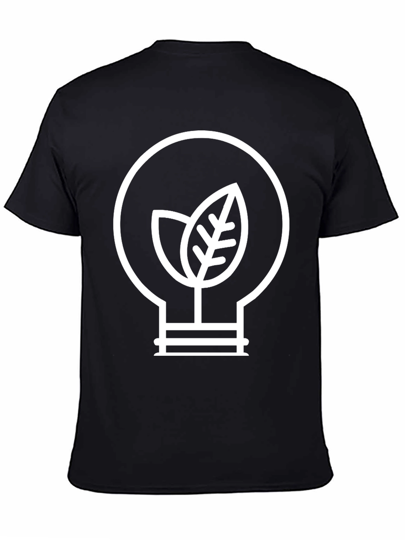 Eco-Friendly Lightbulb Graphic Tee