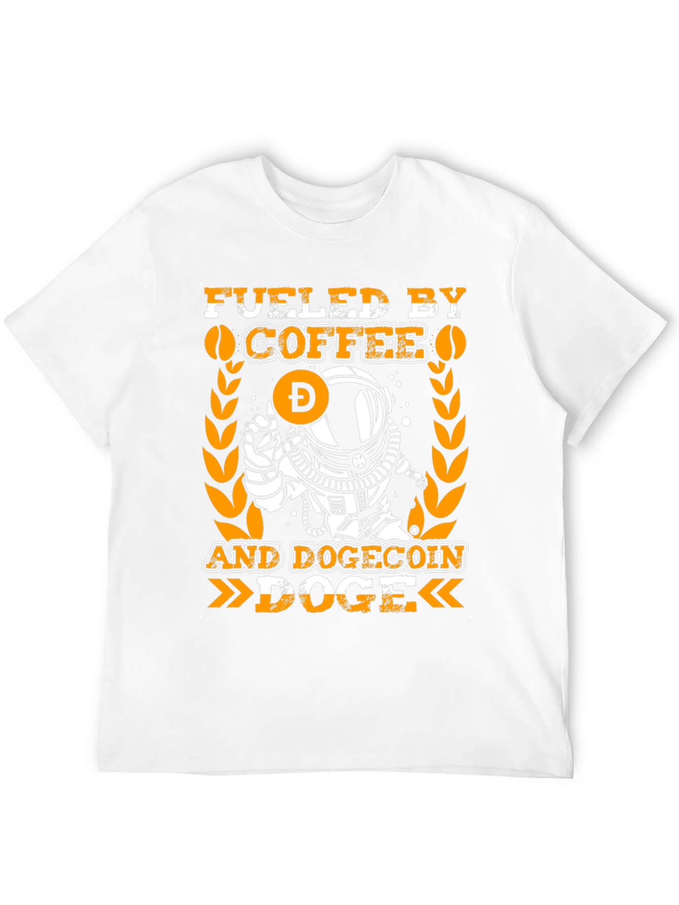 Fueled By Coffee and Dogecoin T-Shirt