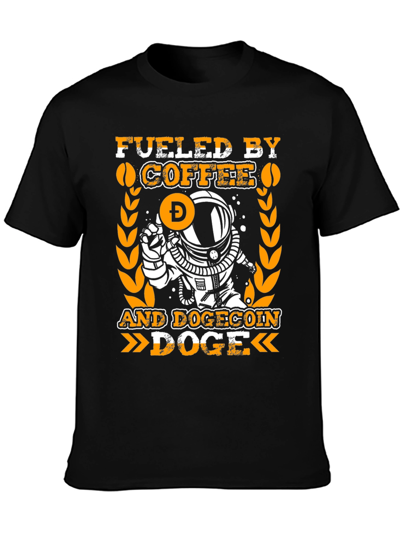 Fueled By Coffee and Dogecoin T-Shirt
