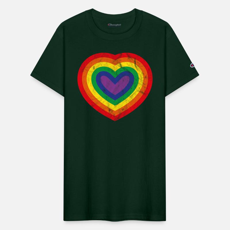 Pride Concentric Vintage Heart