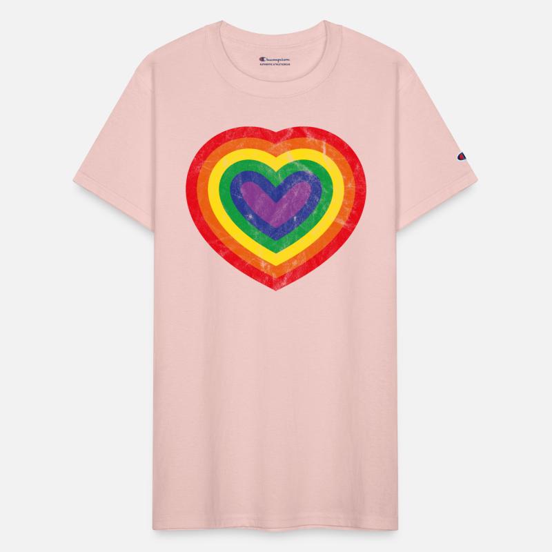 Pride Concentric Vintage Heart