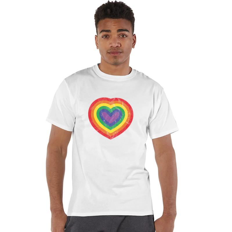 Pride Concentric Vintage Heart