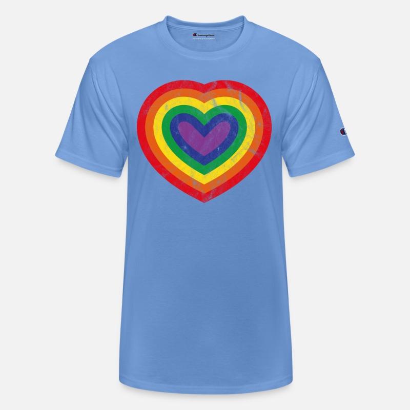 Pride Concentric Vintage Heart