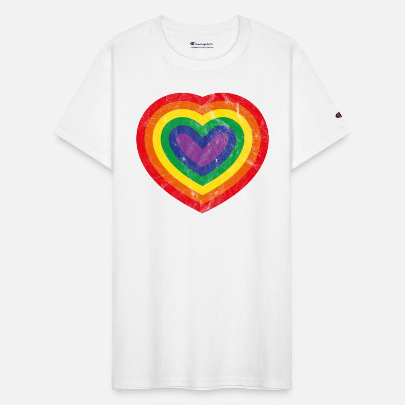 Pride Concentric Vintage Heart