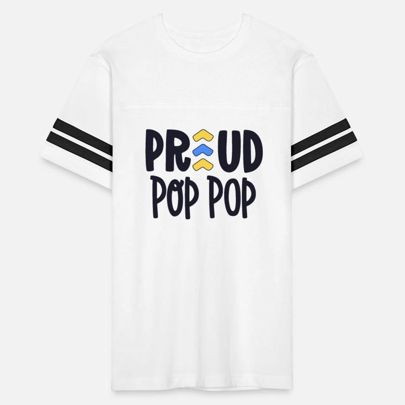 Proud Pop Pop Down Syndrome Grandpa Family T21