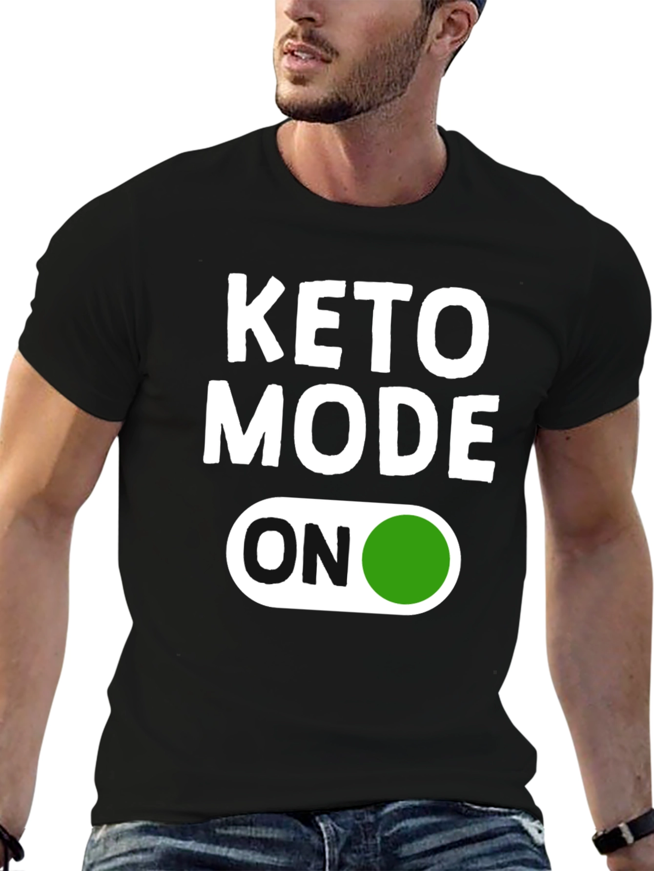 Keto Mode ON T-Shirt - Trendy Graphic Tee