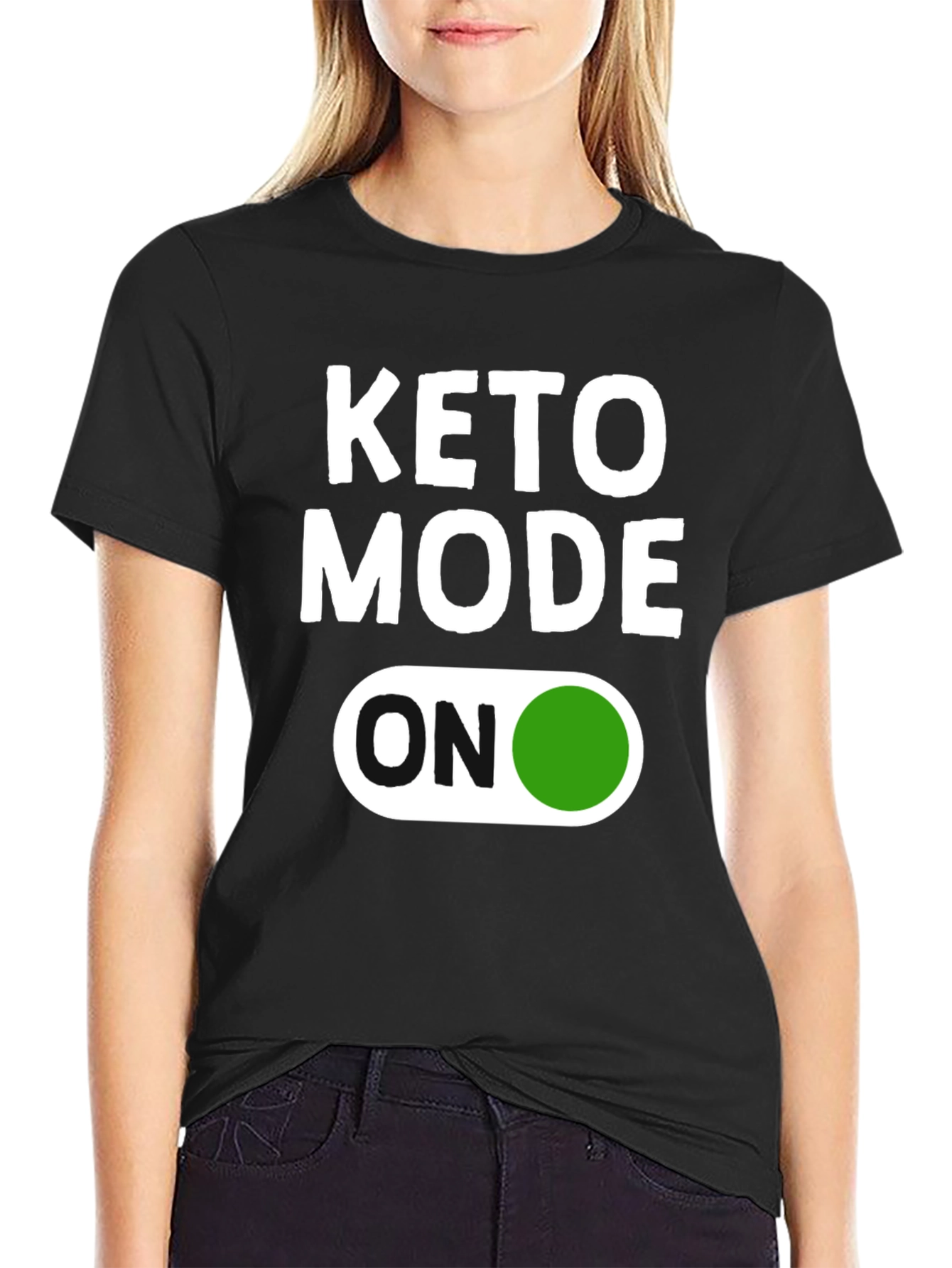 Keto Mode ON T-Shirt - Trendy Graphic Tee