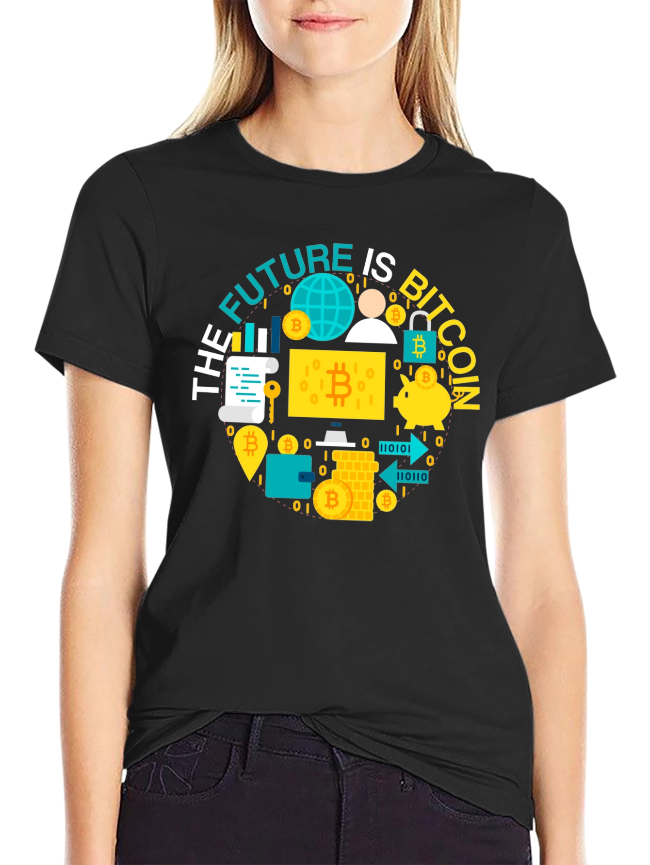 Bitcoin Future T-Shirt - Crypto Currency Tee