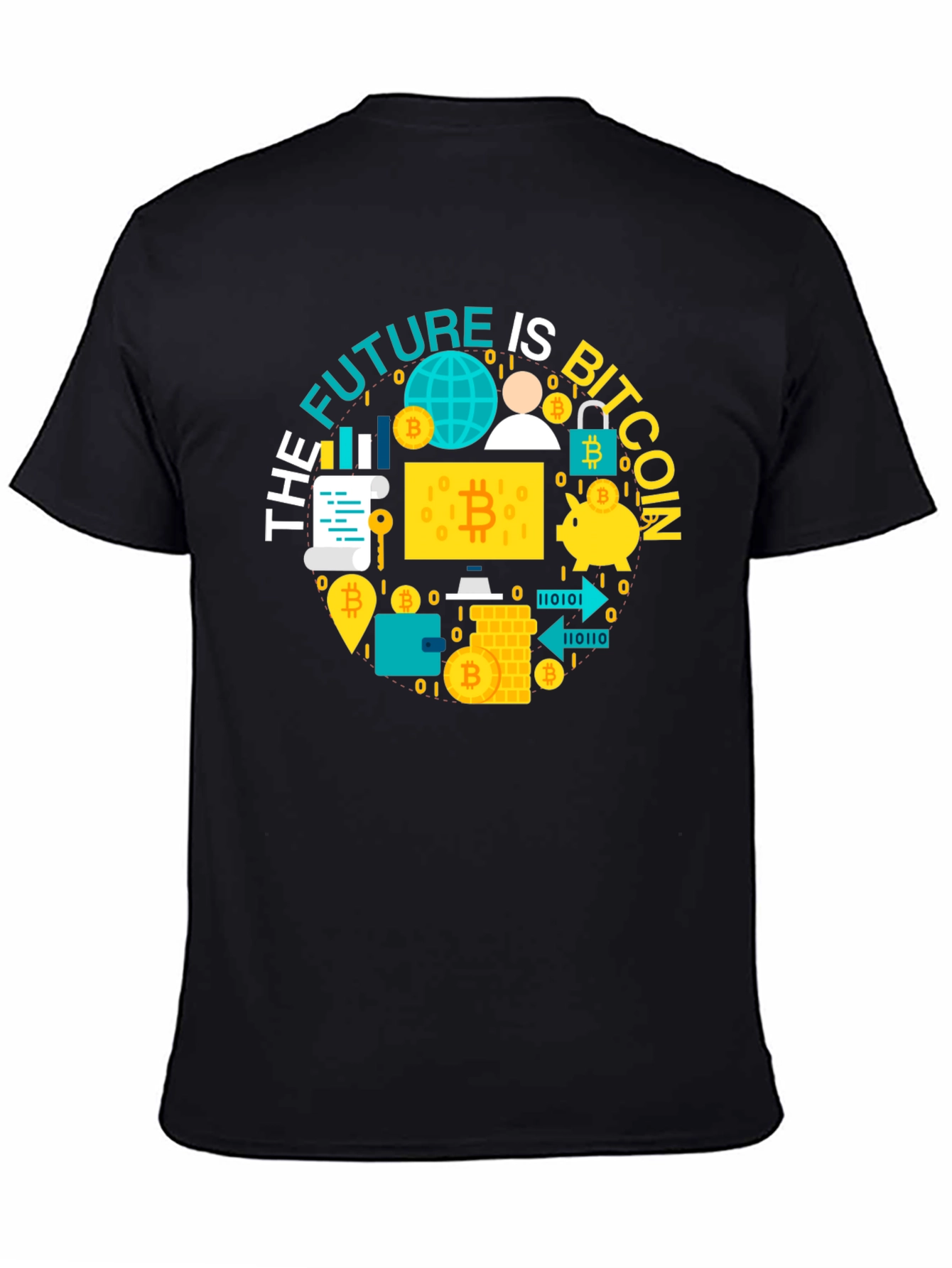 Bitcoin Future T-Shirt - Crypto Currency Tee