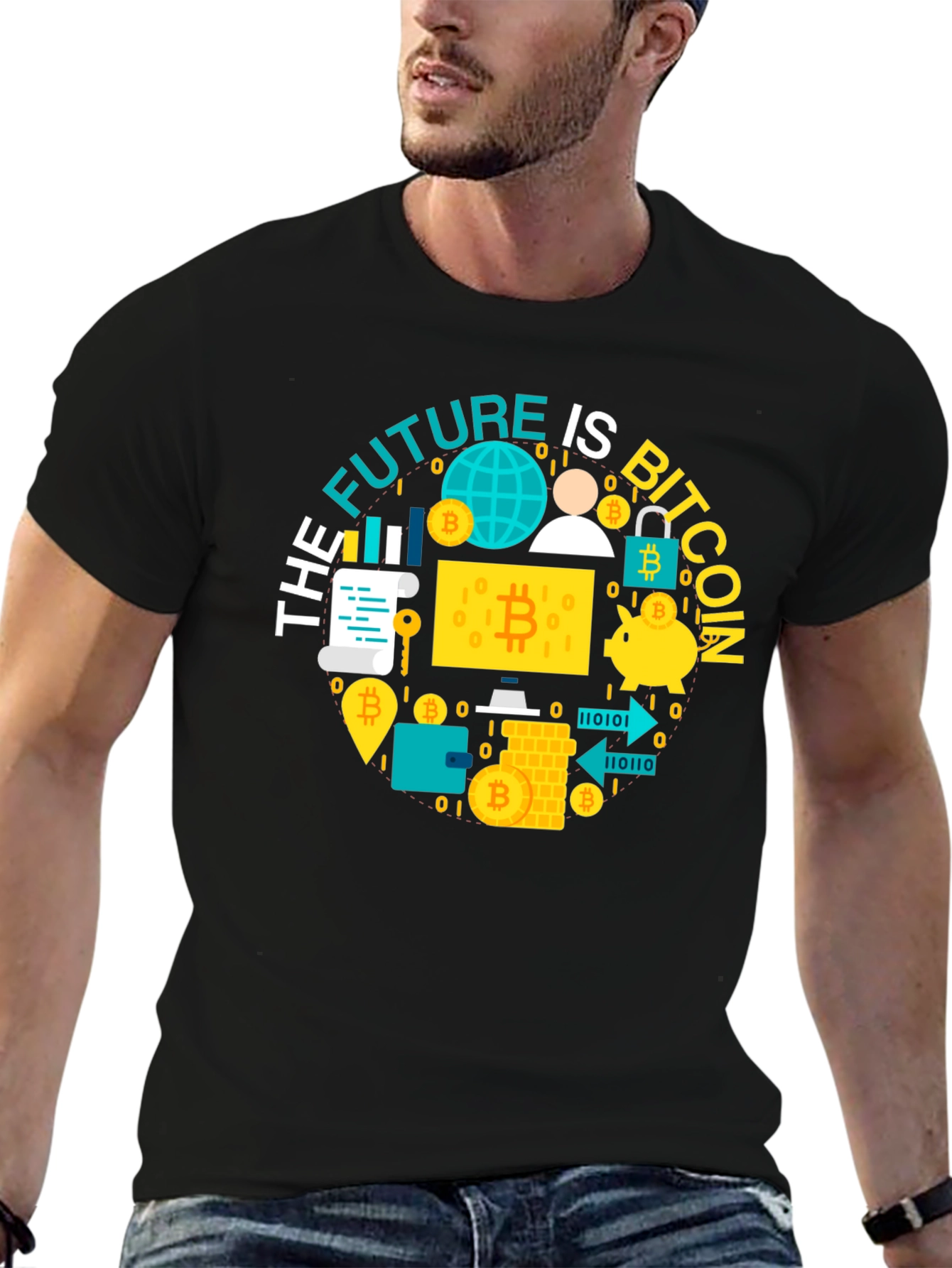 Bitcoin Future T-Shirt - Crypto Currency Tee