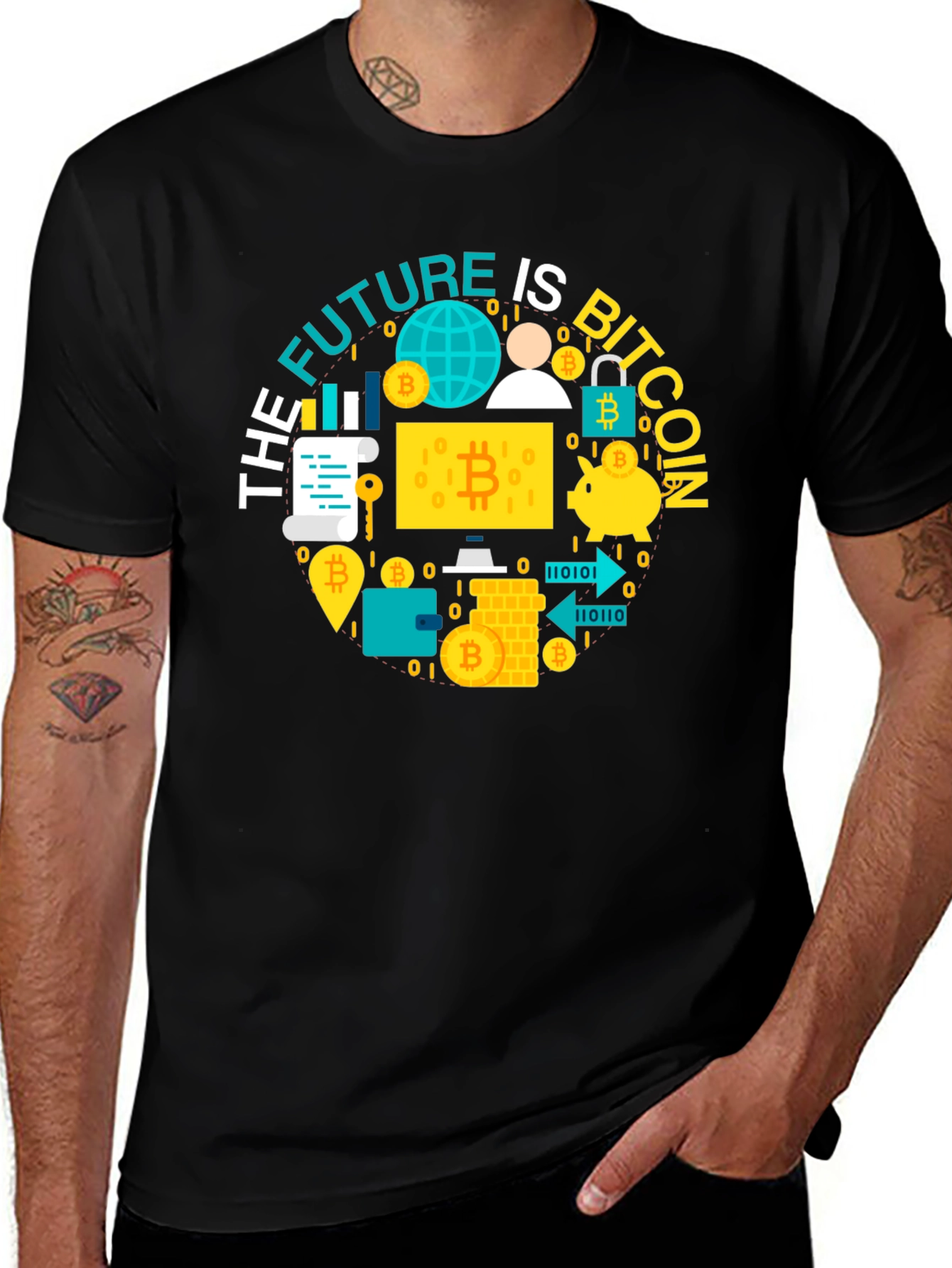 Bitcoin Future T-Shirt - Crypto Currency Tee