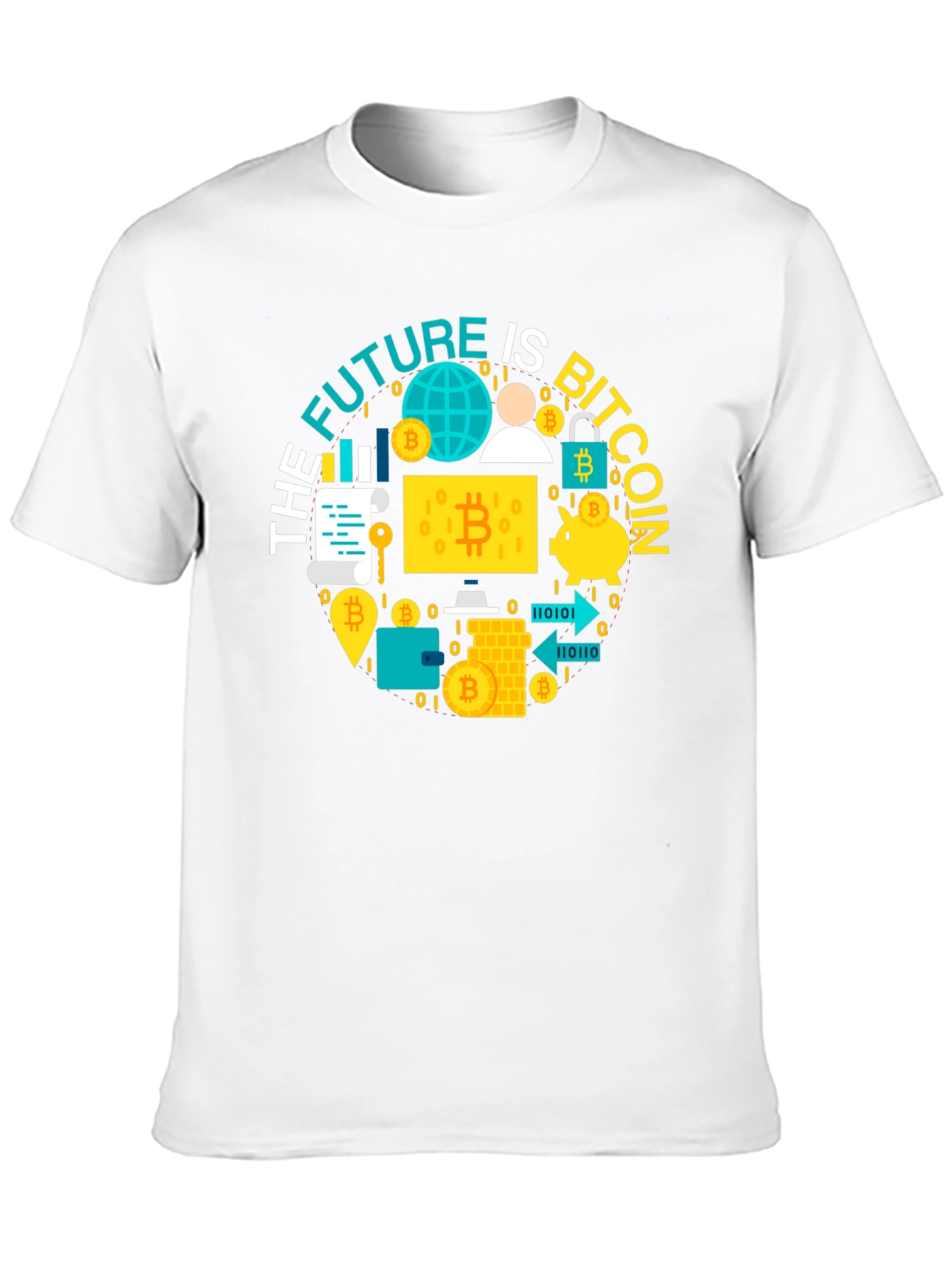 Bitcoin Future T-Shirt - Crypto Currency Tee
