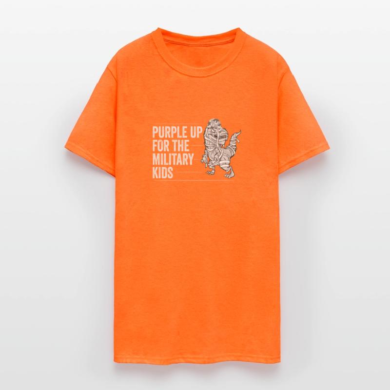 Purple Up Military Strong Child Kids Support