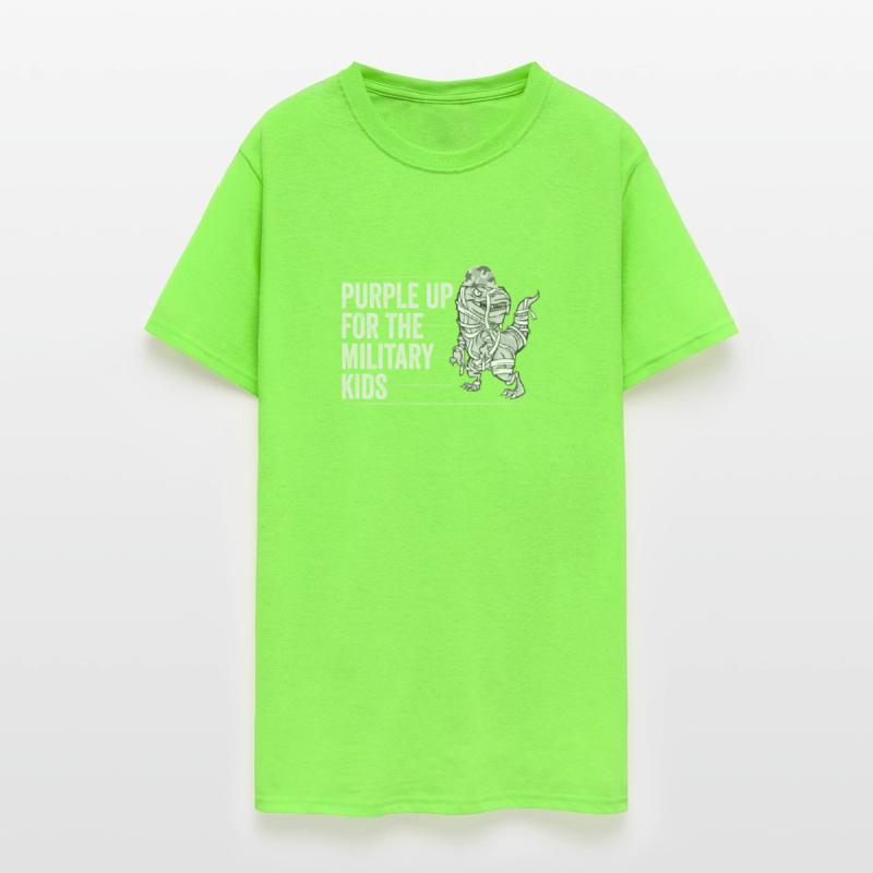 Purple Up Military Strong Child Kids Support