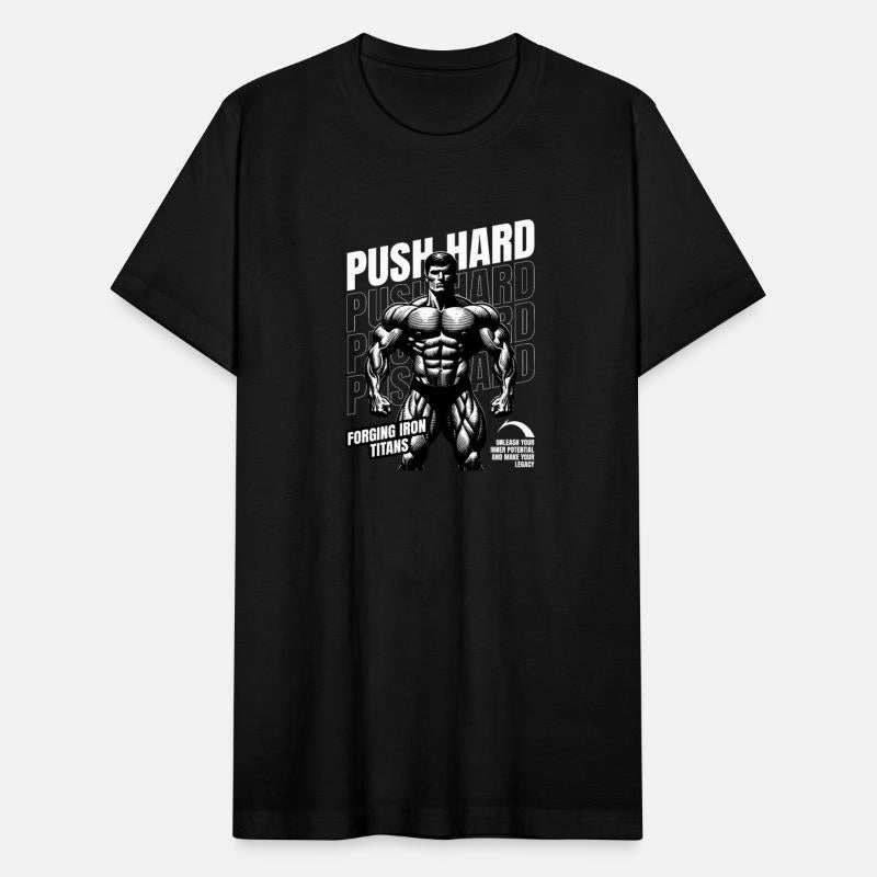 Push Hard Gym Workout Forging Iron Titans