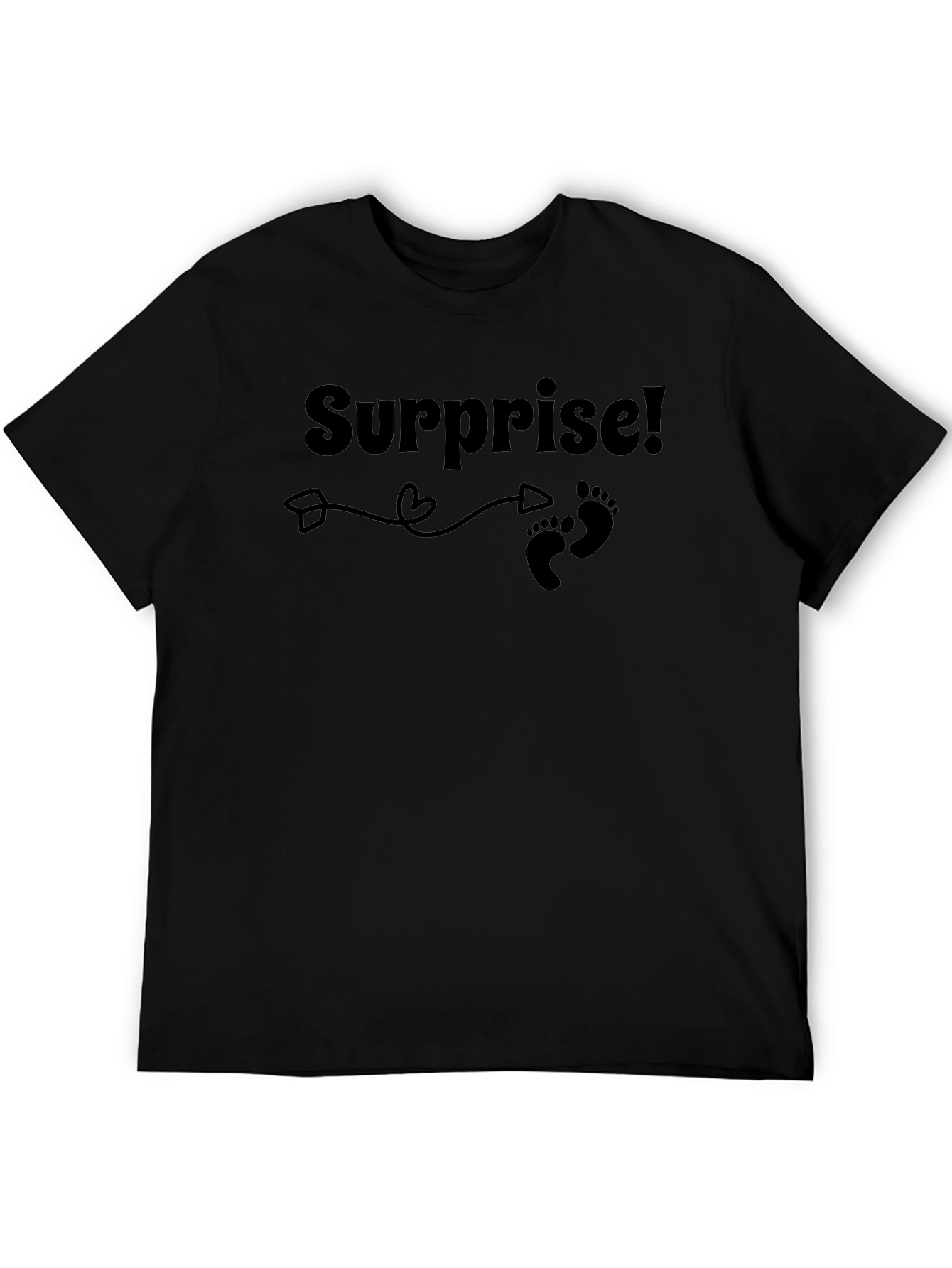 Surprise! Baby Announcement Graphic Tee