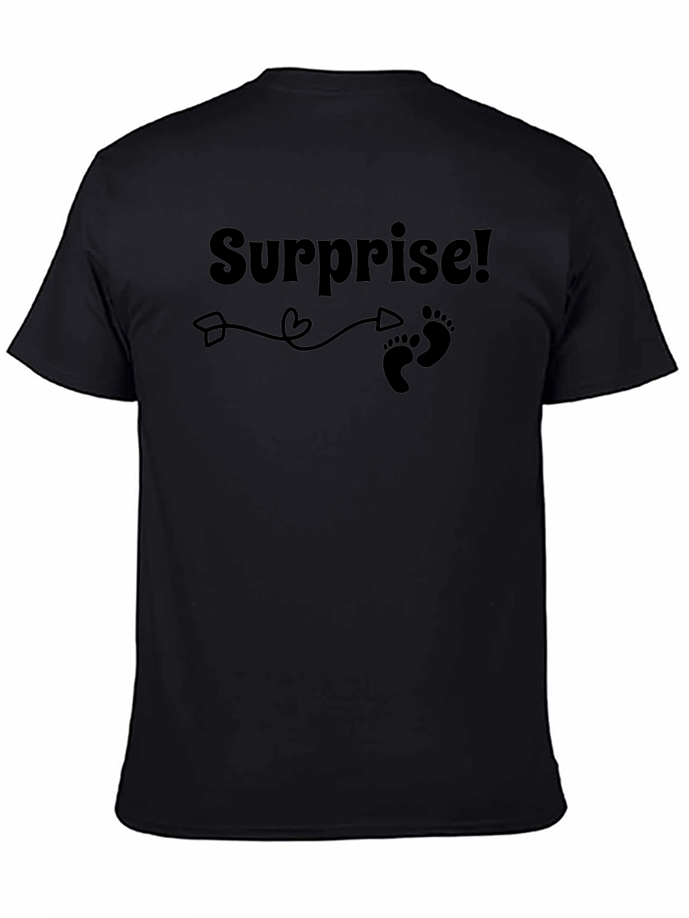 Surprise! Baby Announcement Graphic Tee