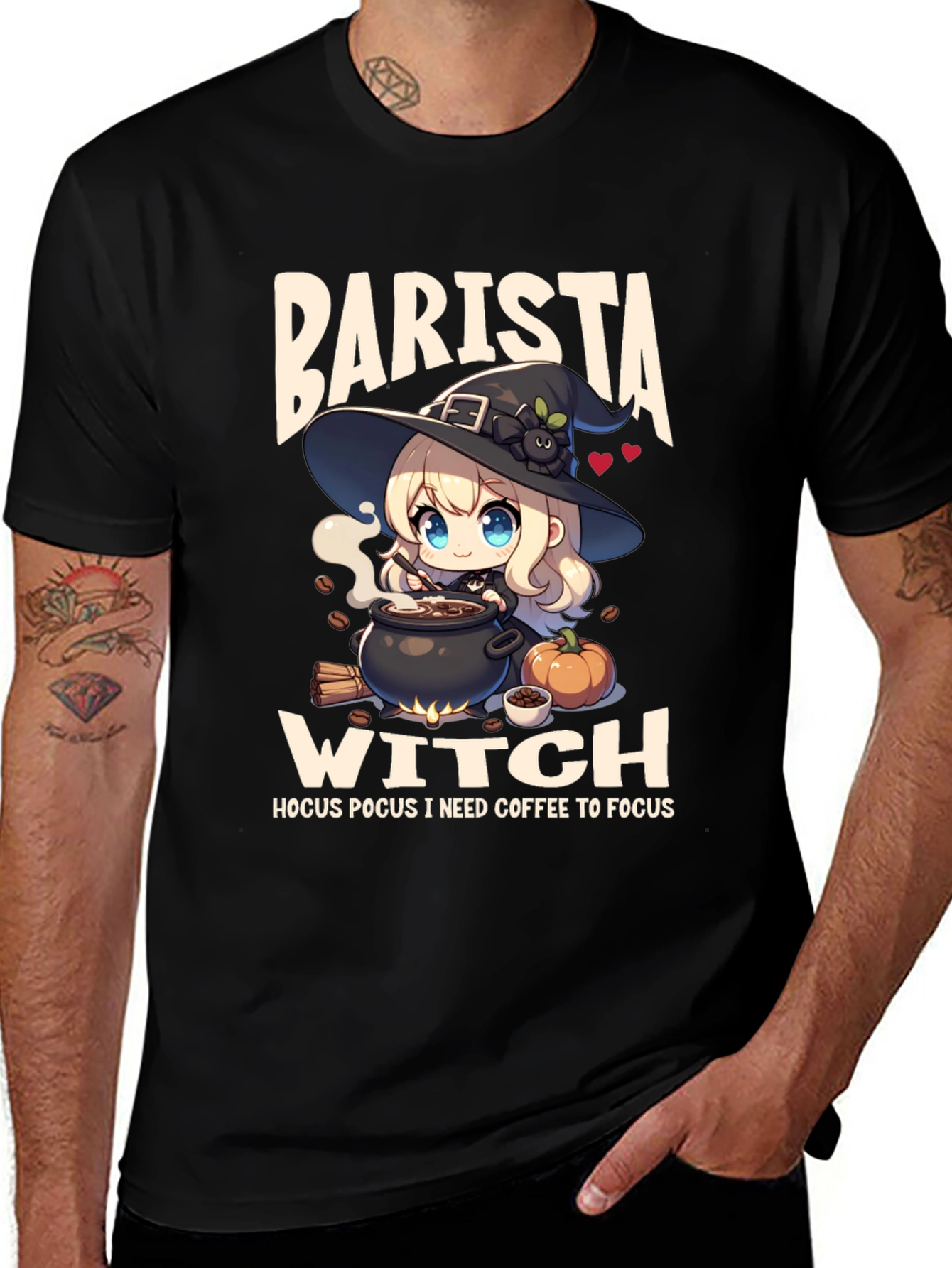 Barista Witch Coffee Lover T-Shirt