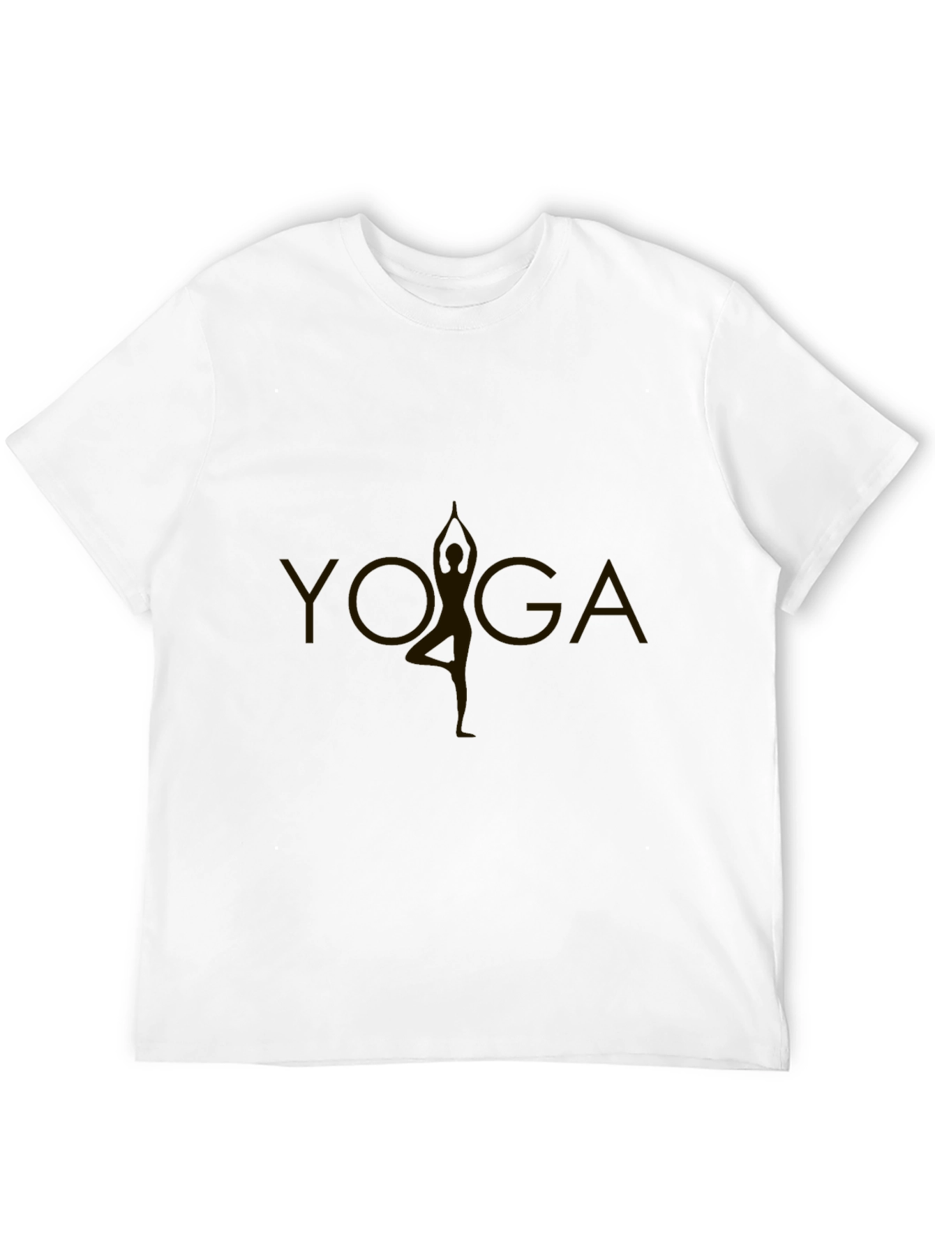 Yoga Pose Graphic Tee - Casual Comfort