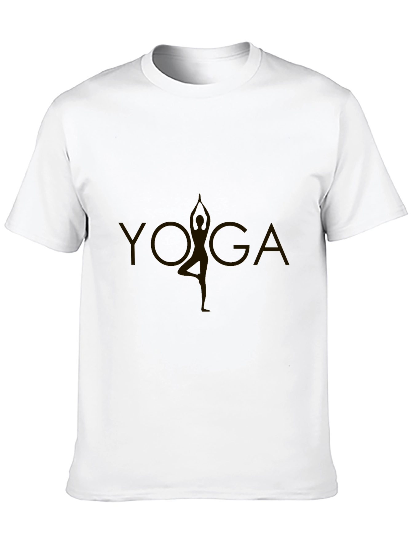 Yoga Pose Graphic Tee - Casual Comfort