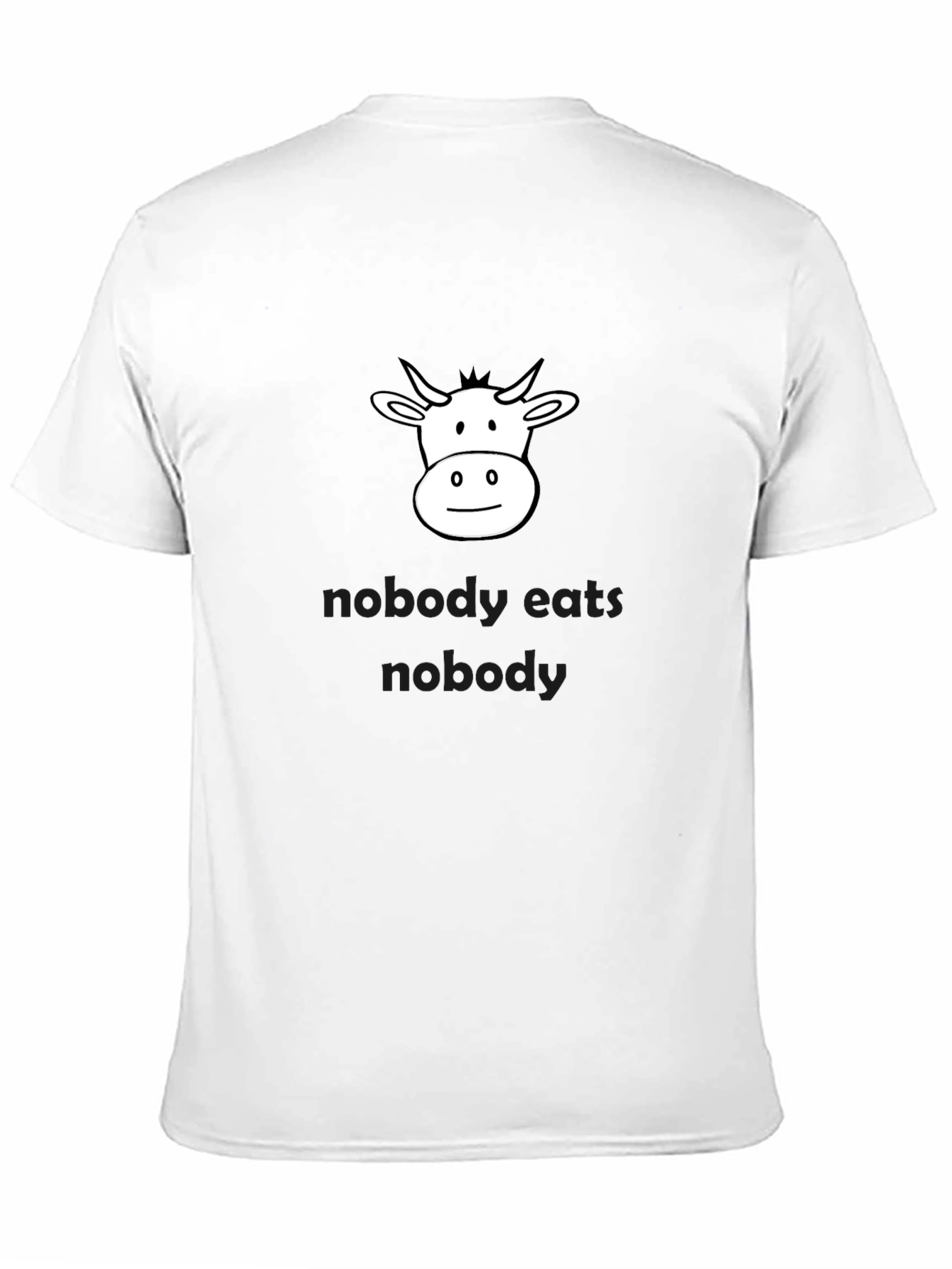Nobody Eats Nobody Black T-Shirt