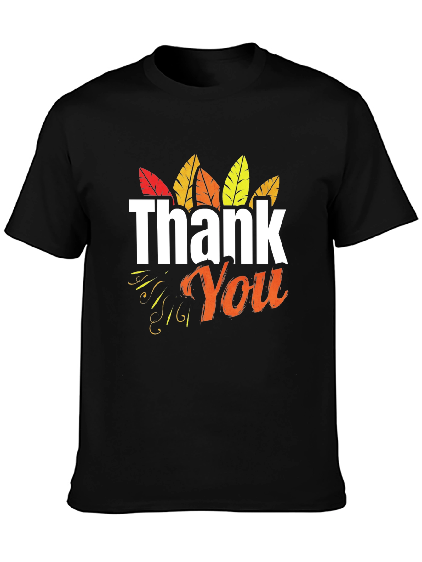Thank You Thanksgiving Graphic T-Shirt