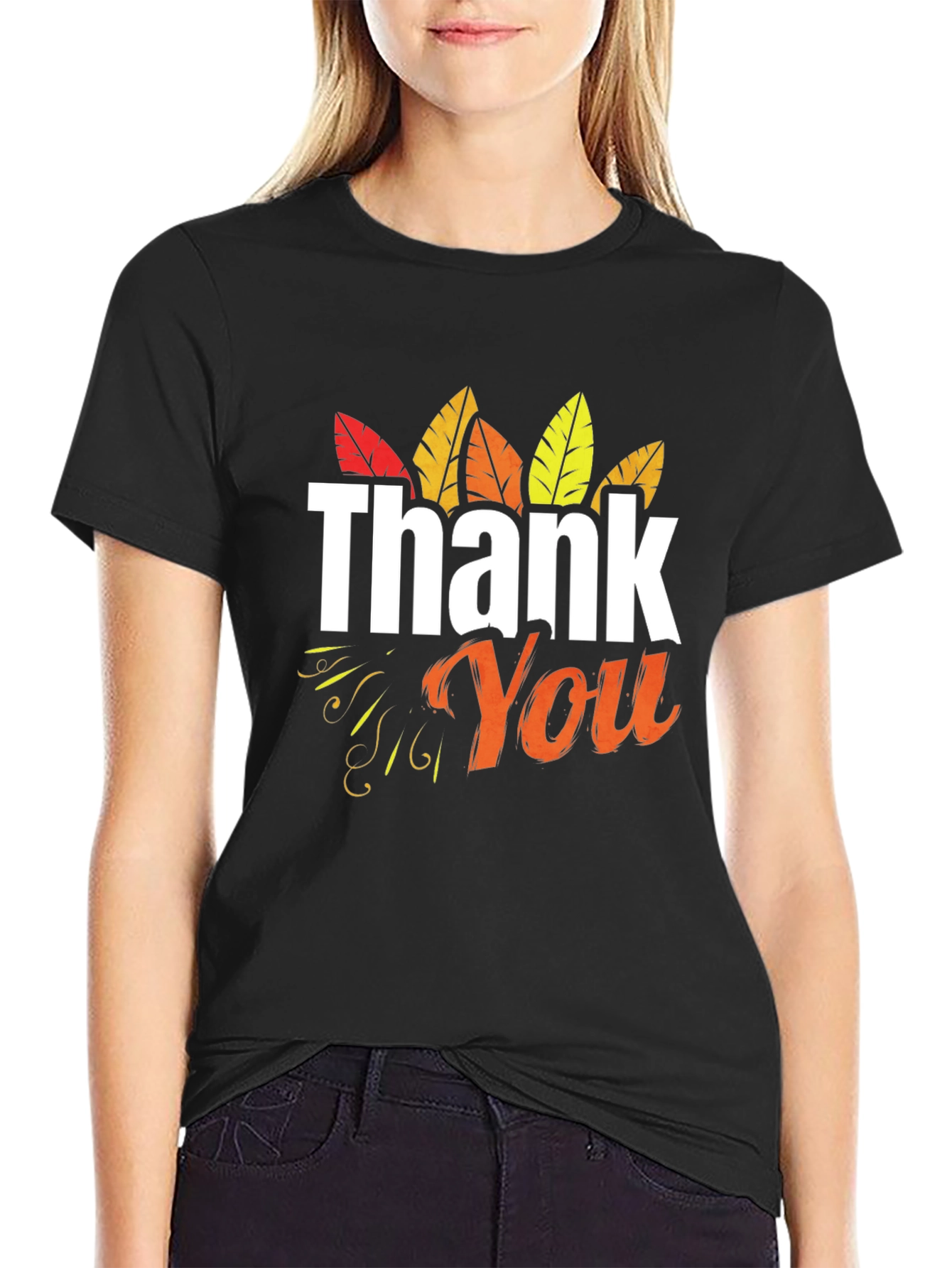 Thank You Thanksgiving Graphic T-Shirt