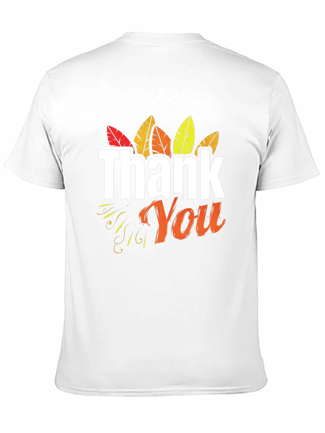 Thank You Thanksgiving Graphic T-Shirt