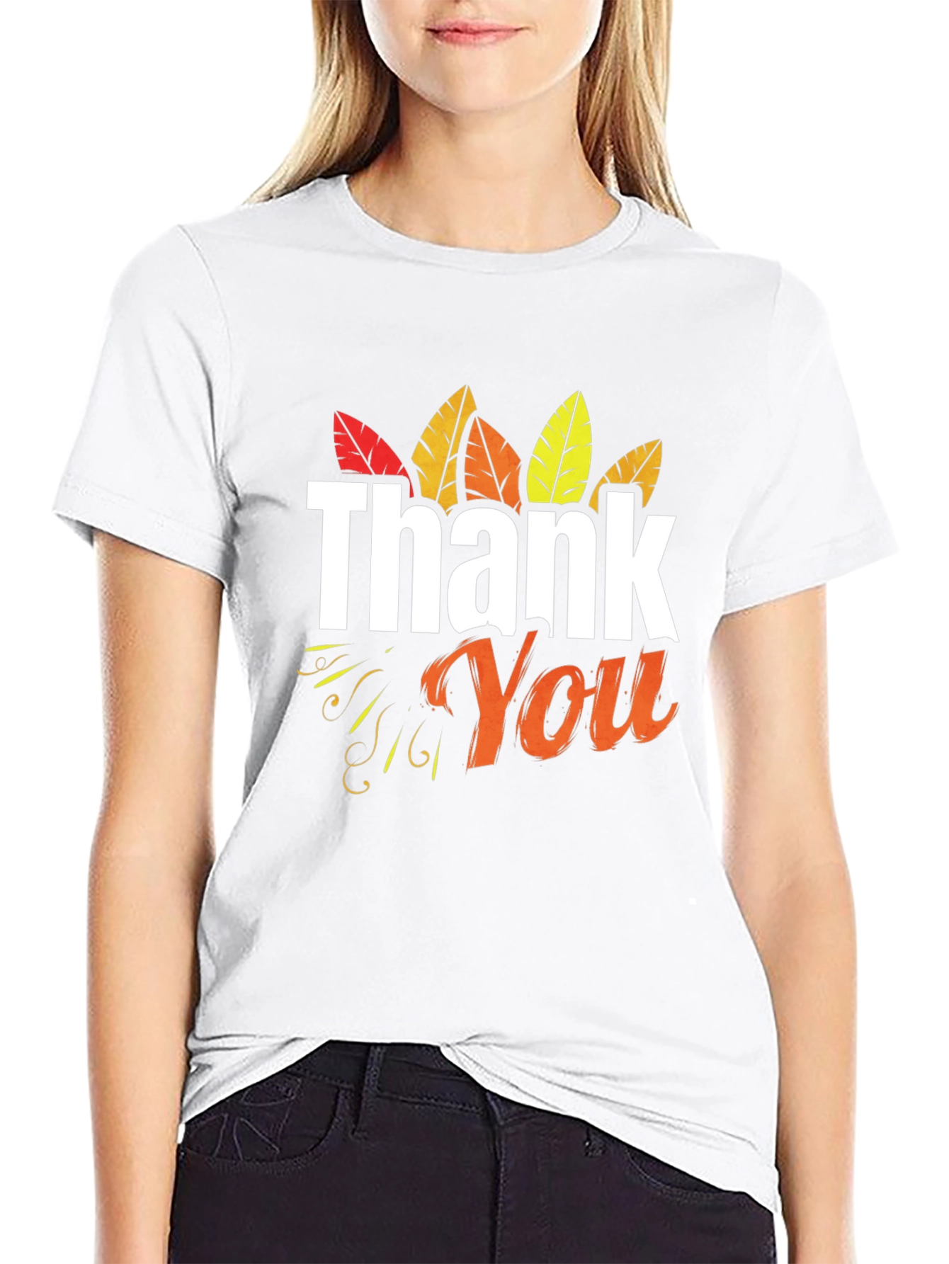 Thank You Thanksgiving Graphic T-Shirt