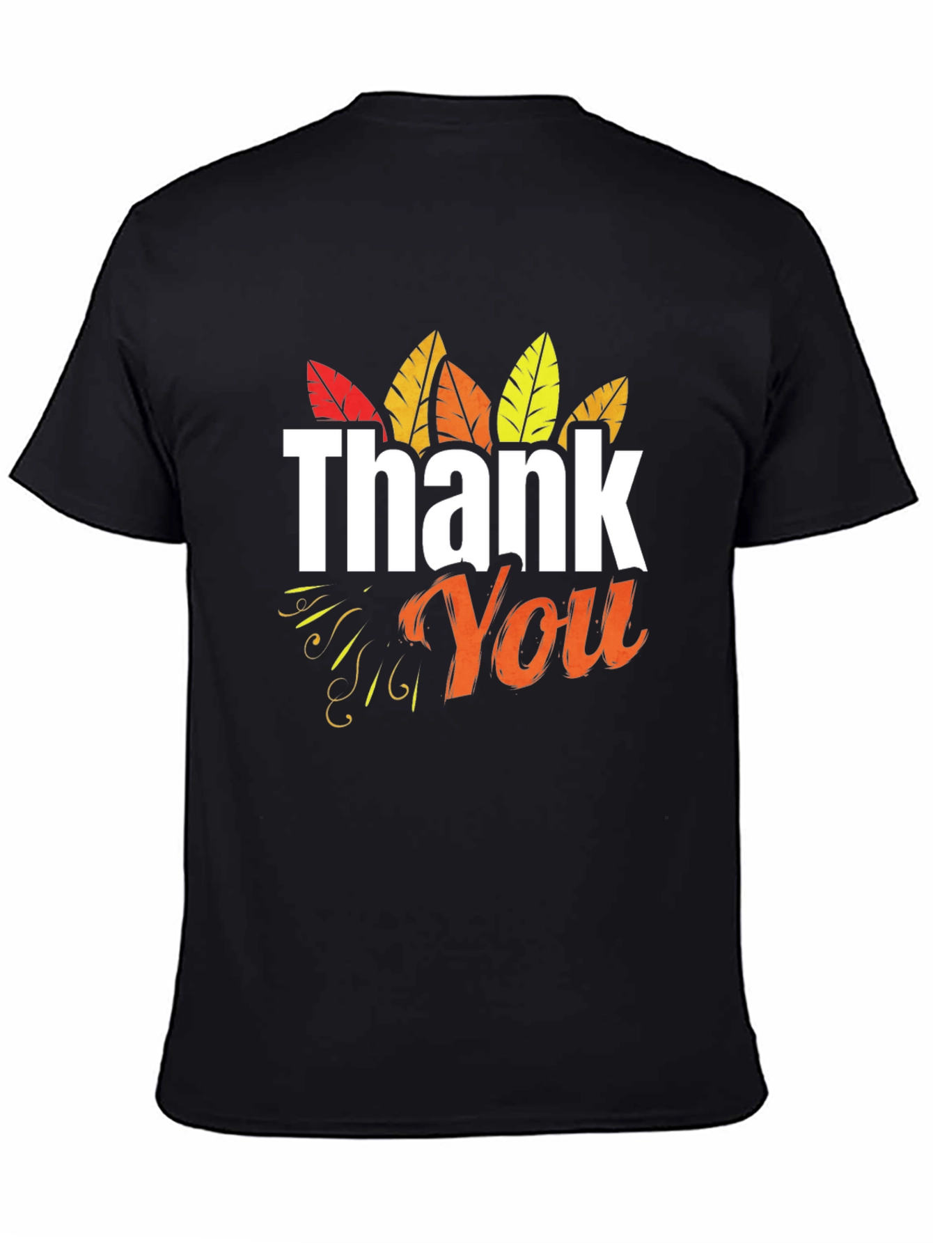 Thank You Thanksgiving Graphic T-Shirt