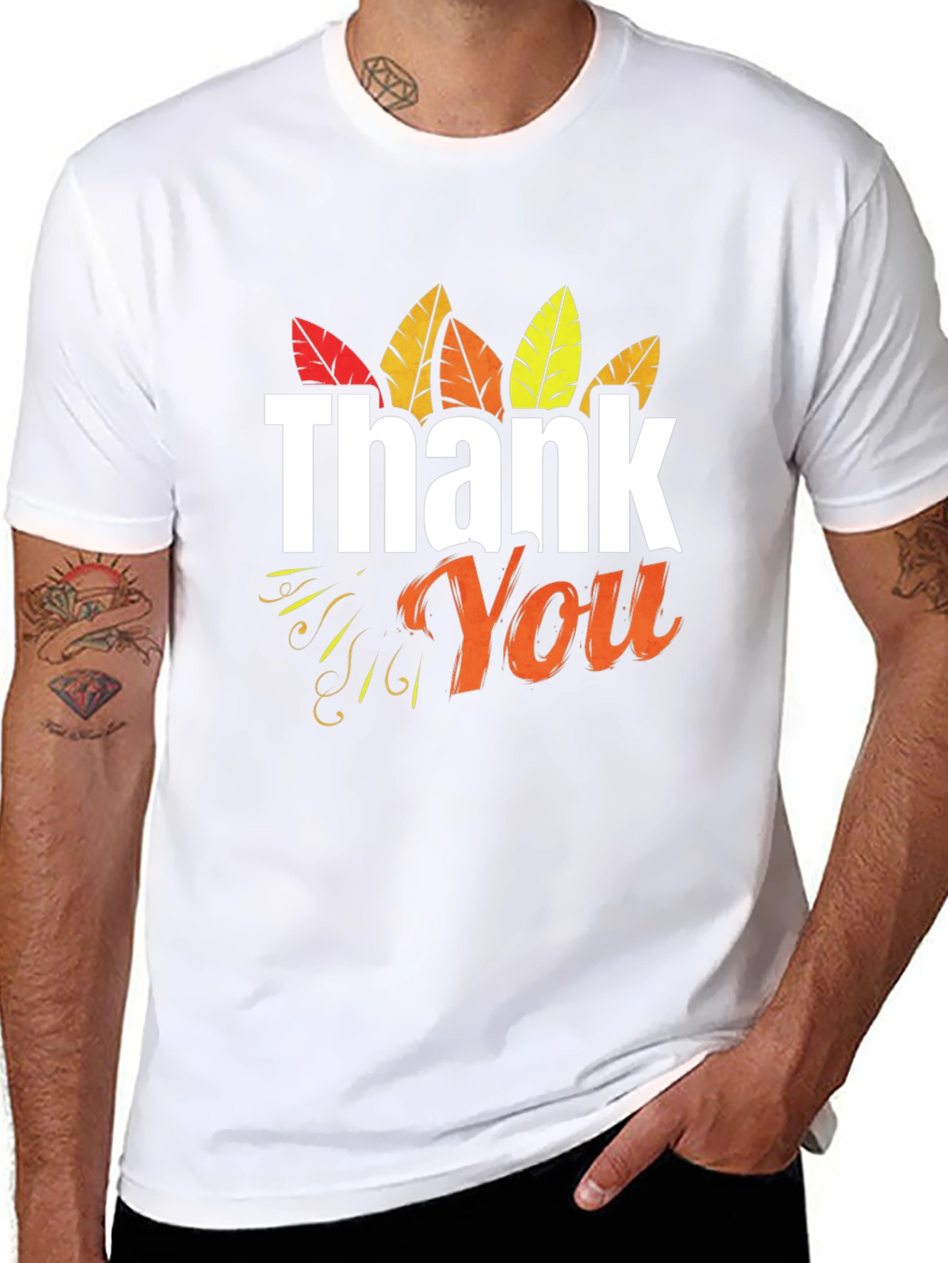 Thank You Thanksgiving Graphic T-Shirt
