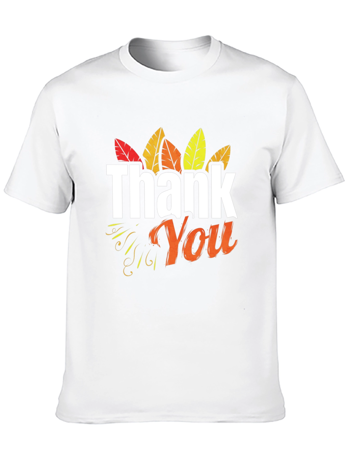 Thank You Thanksgiving Graphic T-Shirt