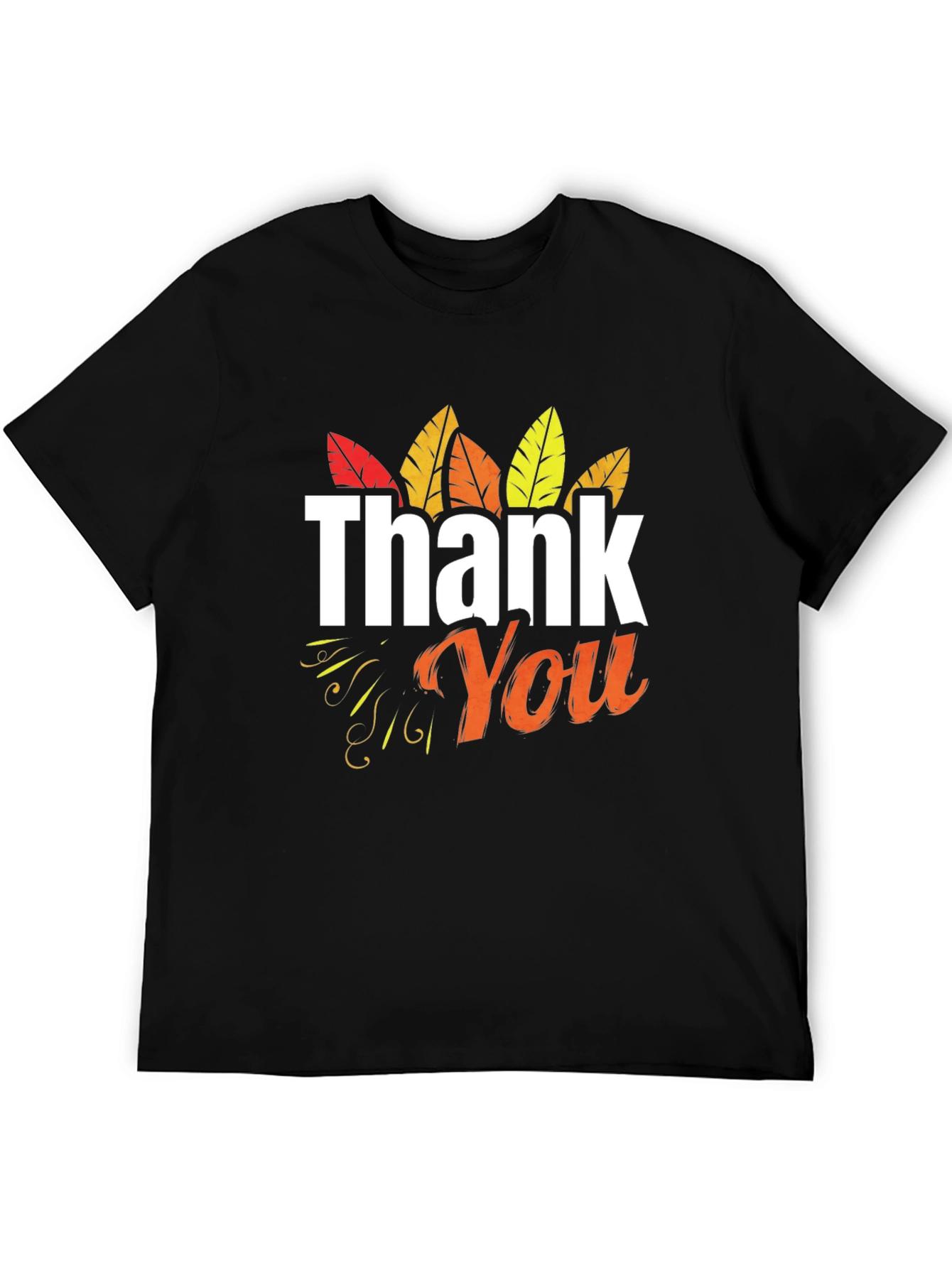 Thank You Thanksgiving Graphic T-Shirt