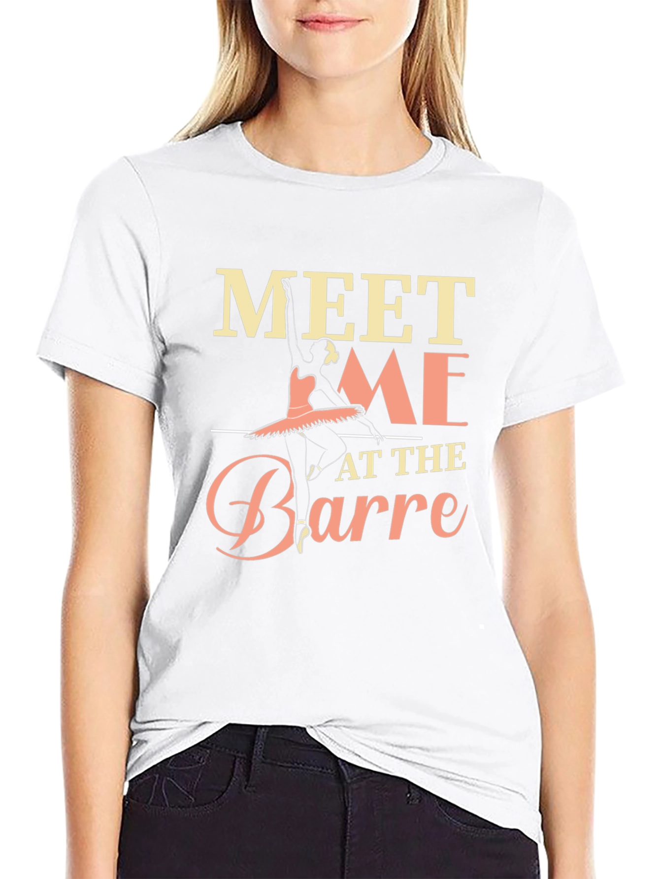 Meet Me At The Barre Ballet T-Shirt