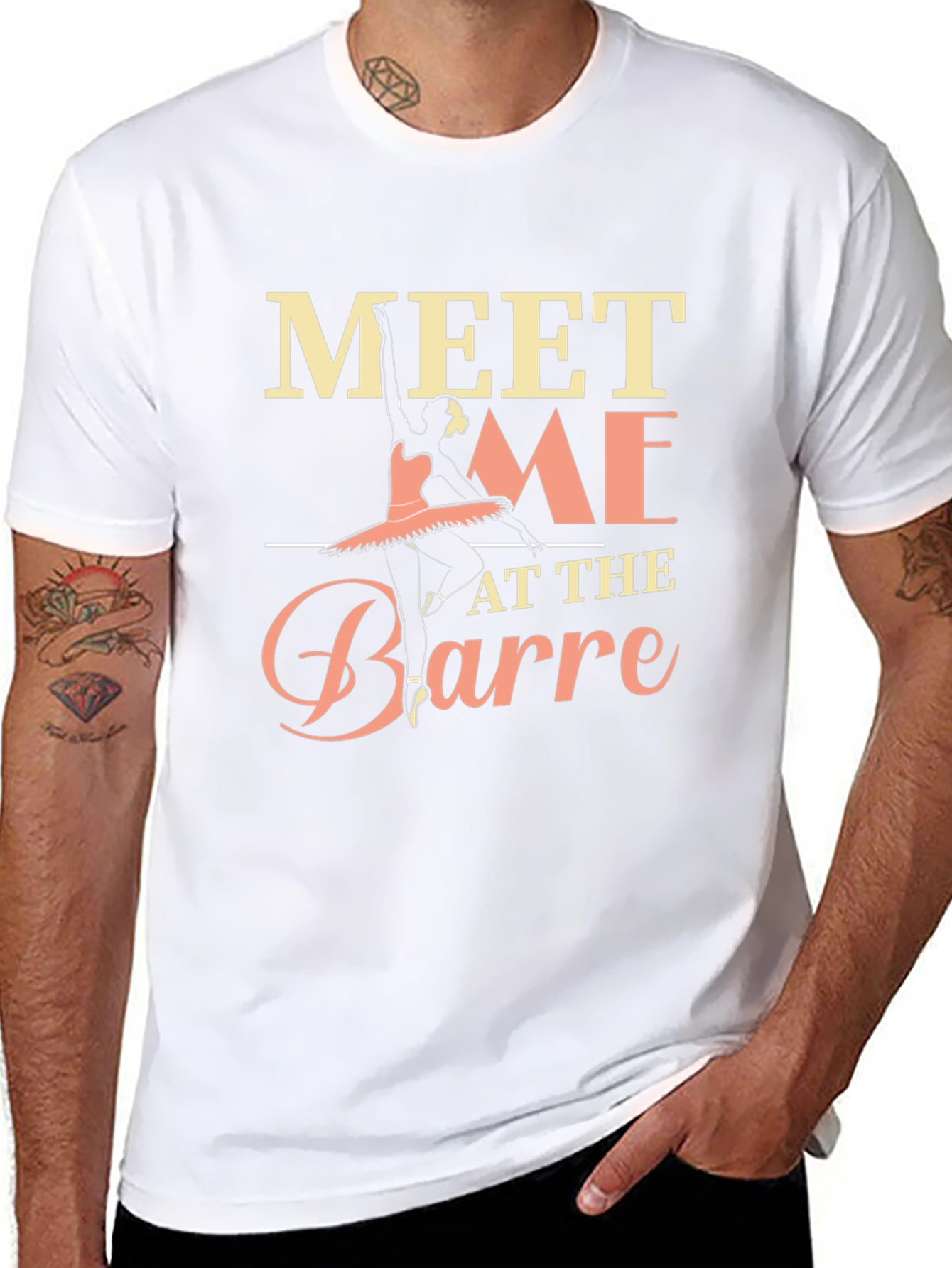 Meet Me At The Barre Ballet T-Shirt