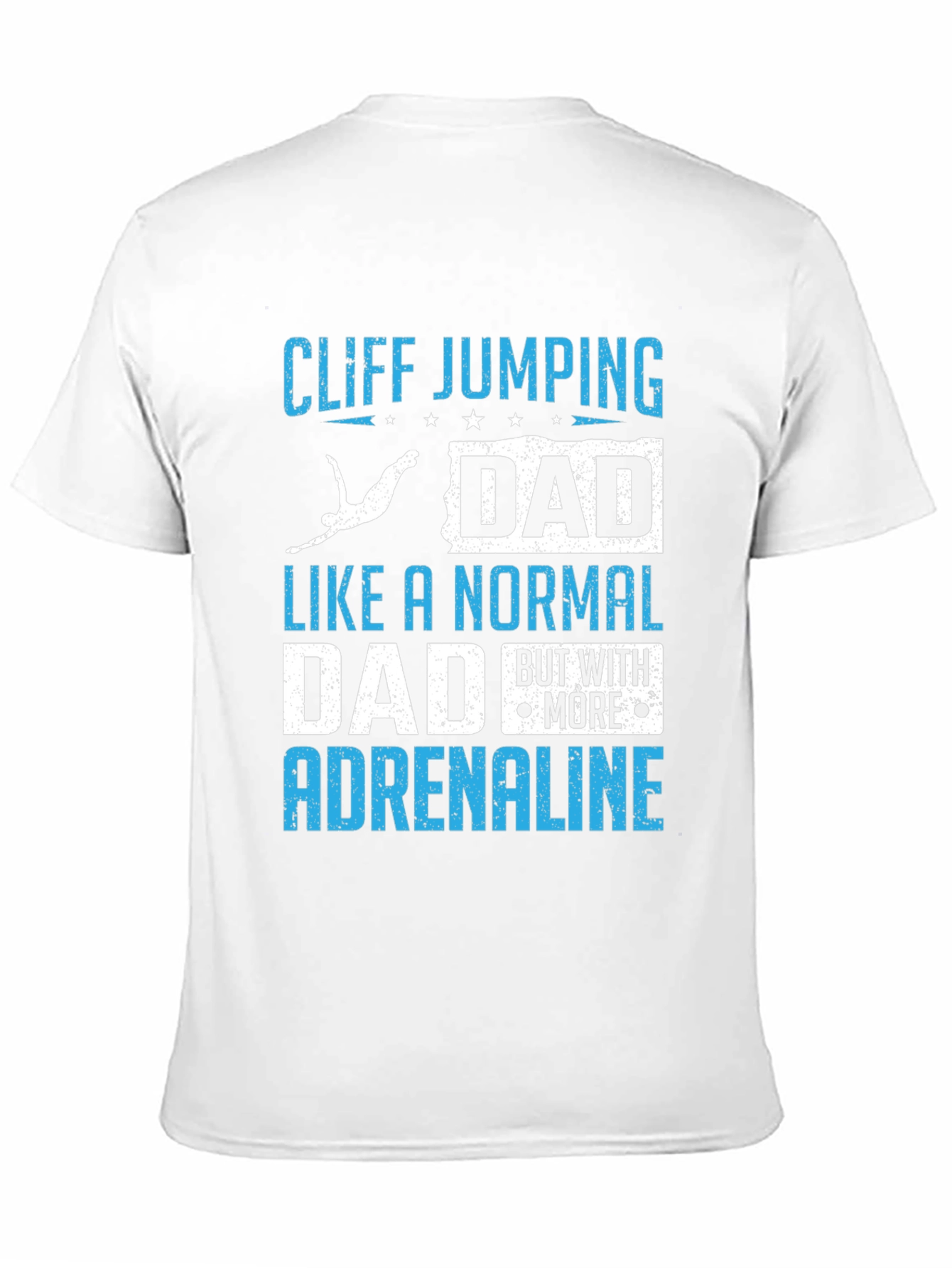 Cliff Jumping Dad T-Shirt