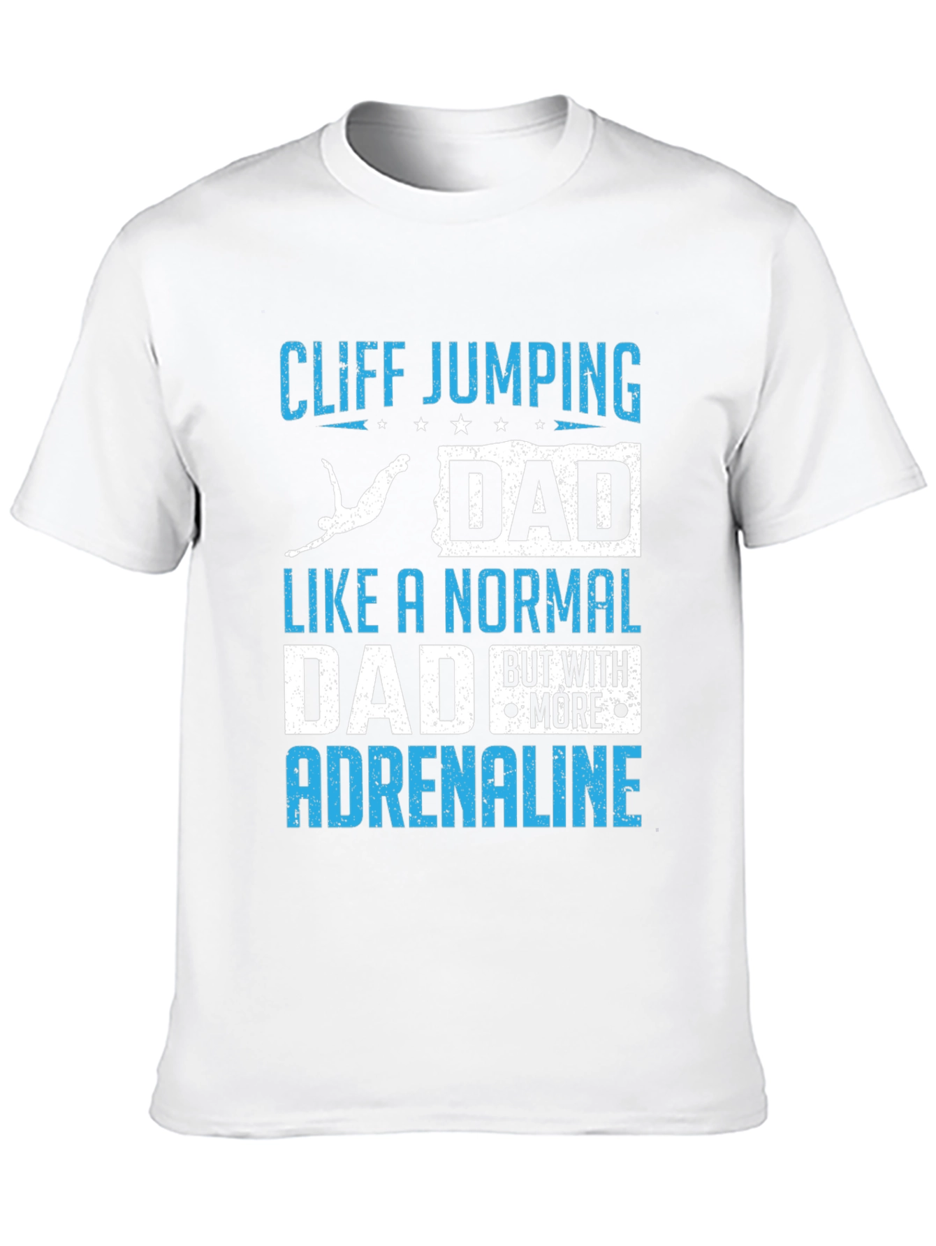 Cliff Jumping Dad T-Shirt