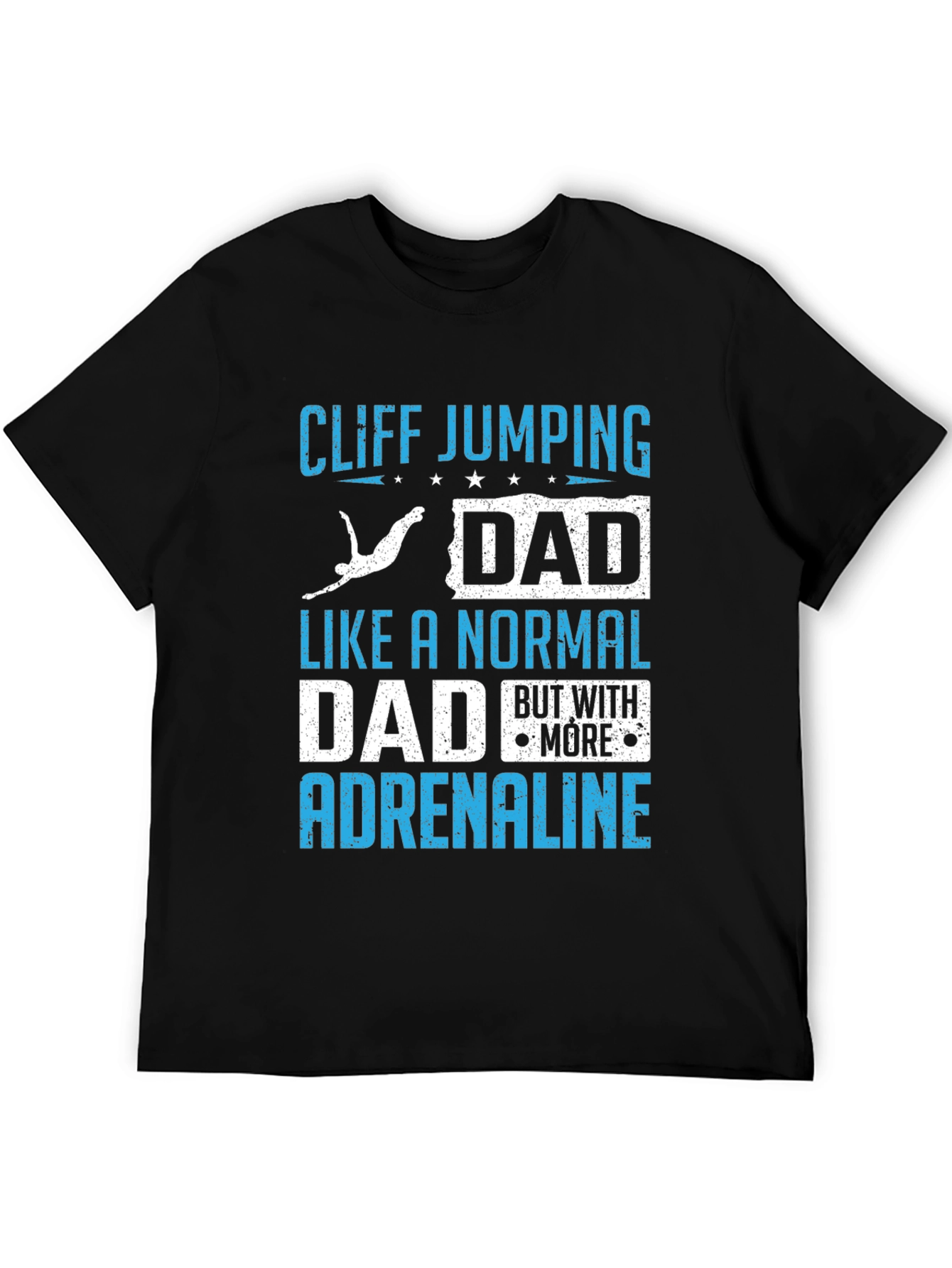 Cliff Jumping Dad T-Shirt