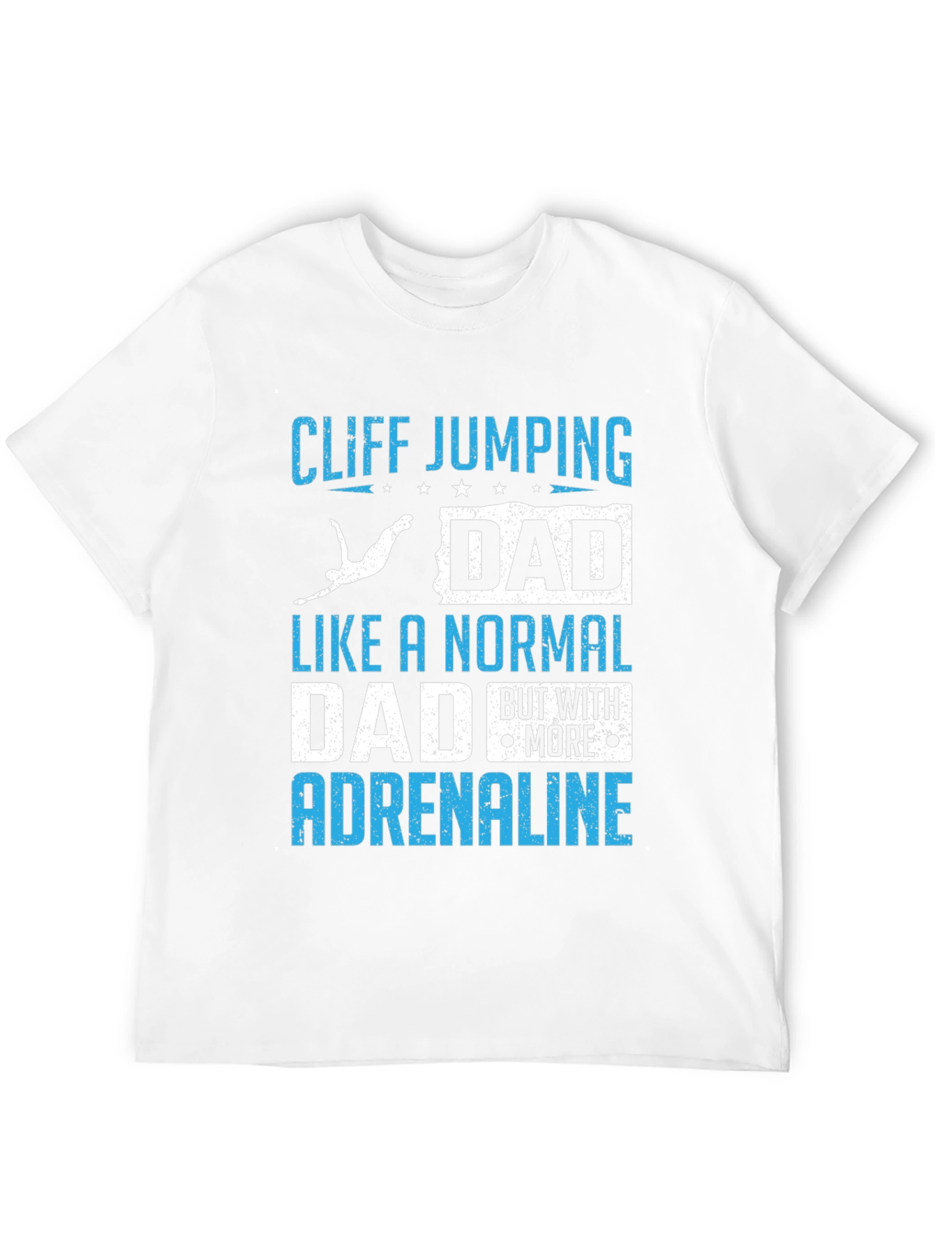 Cliff Jumping Dad T-Shirt