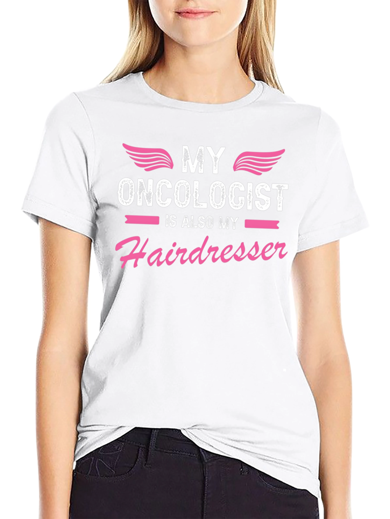 Funny Oncologist Hairdresser T-Shirt