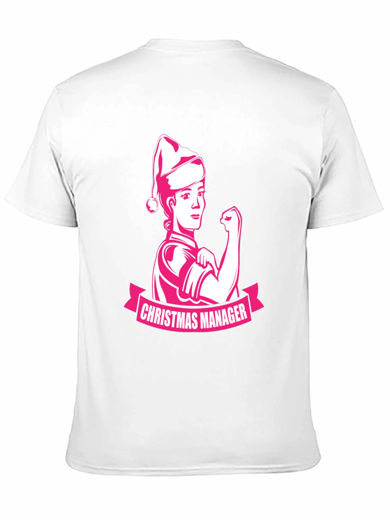 Christmas Manager Black T-Shirt